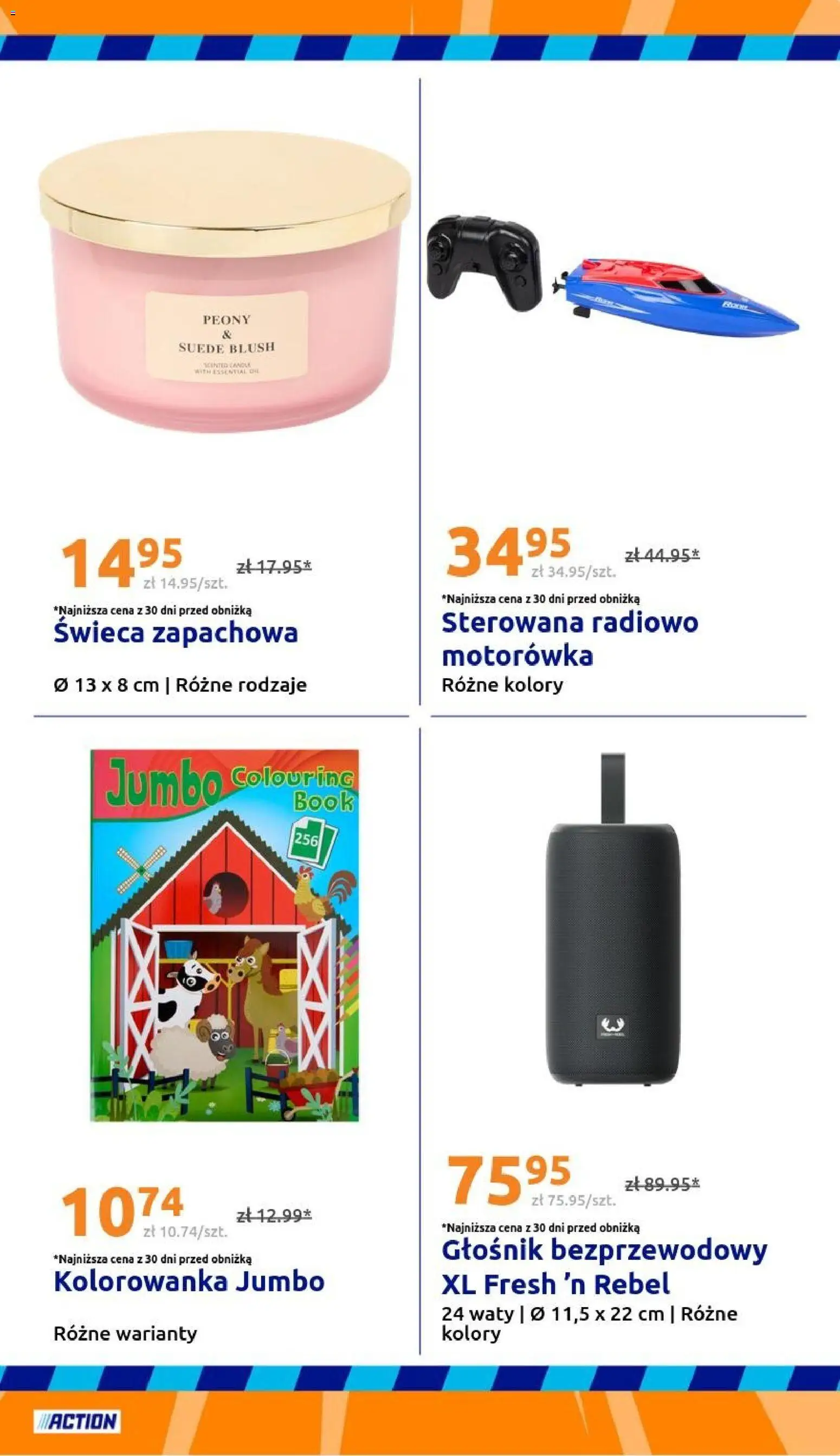 Action gazetka od 29.04.2026 | Strona: 23 | Produkty: Głośnik bezprzewodowy, Głośnik