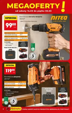 Pogląd oferty "Biedronka gazetka - Hity i inspiracje" - ważna od 14.03.2026 | Strona: 2 | Produkty: Walizka, Adapter