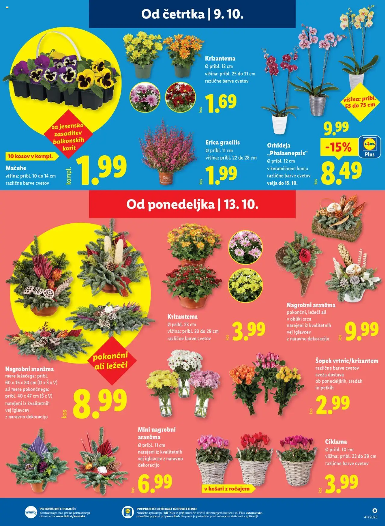 Novi Lidl katalog ponudbe – veljaven od 09.10.2025 | Stran: 21 | Izdelki: Šopek