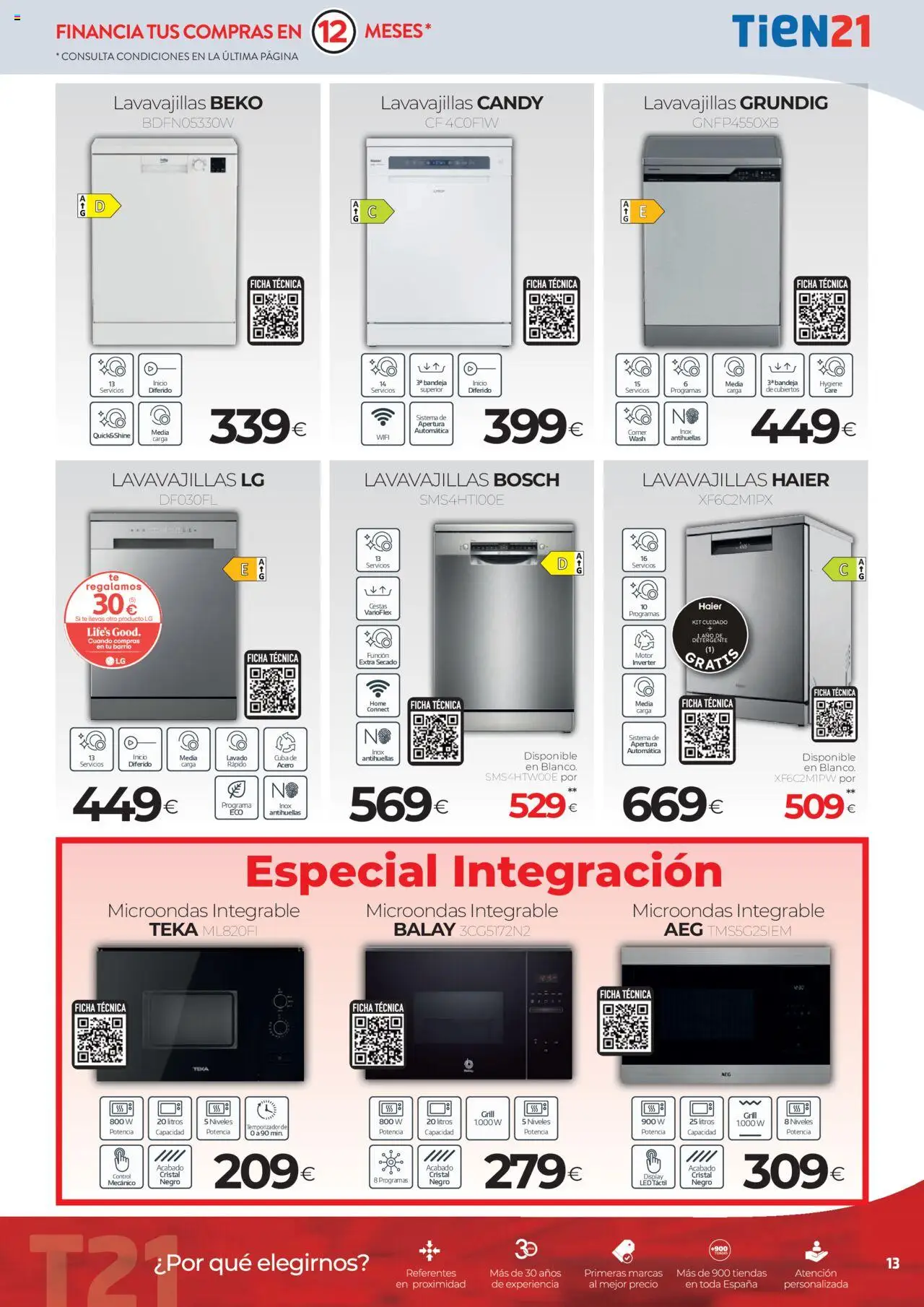 Tien 21 folleto │ válido desde el 01.07.2025 | Página: 13 | Productos: Detergente, Té, Lavavajillas, Bandeja