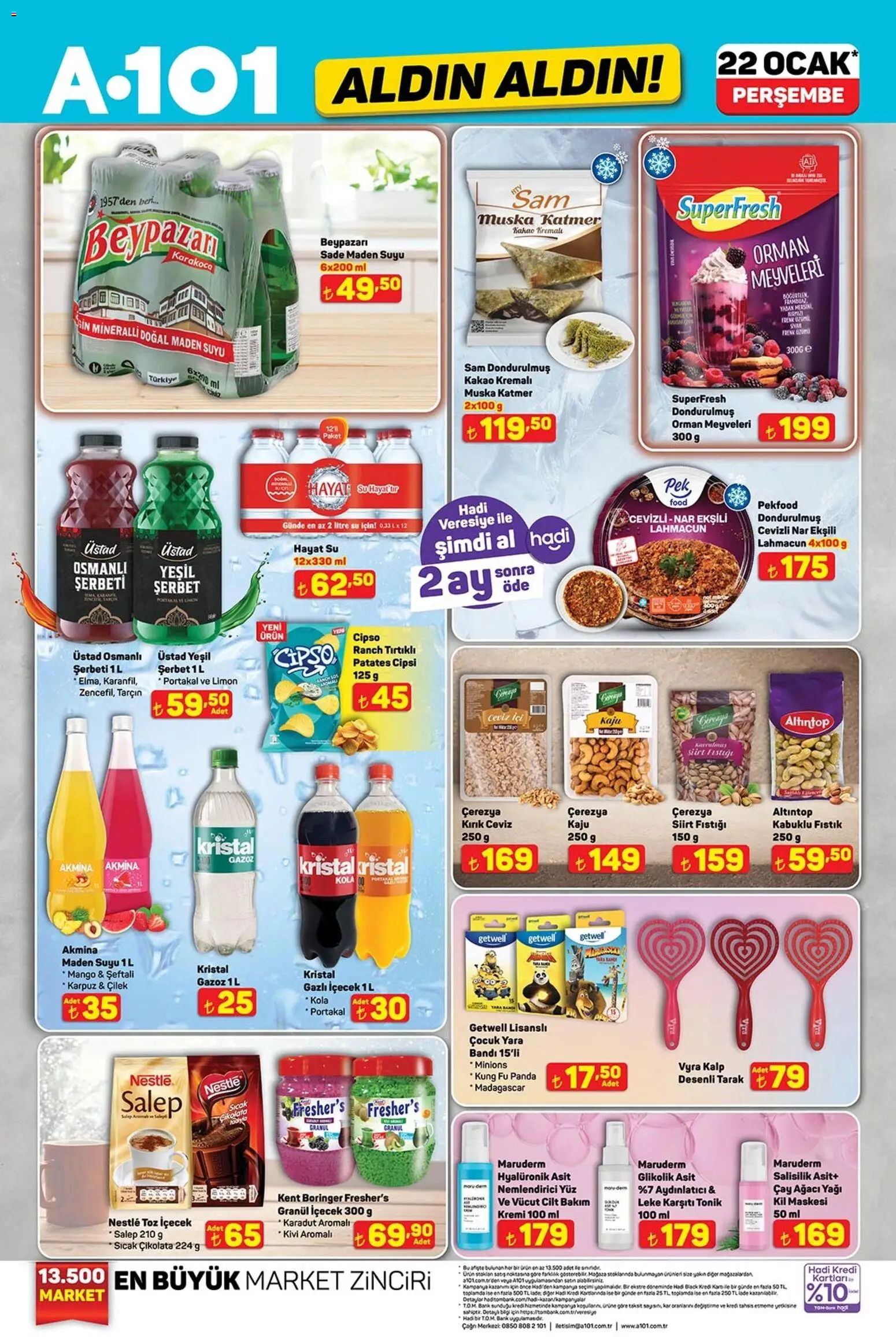 A101 Katalog Aldın Aldın - 22.01.2026 tarihinden itibaren geçerlidir | Sayfa: 2 | Ürünler: Çay, Mango, Şeftali, Nar