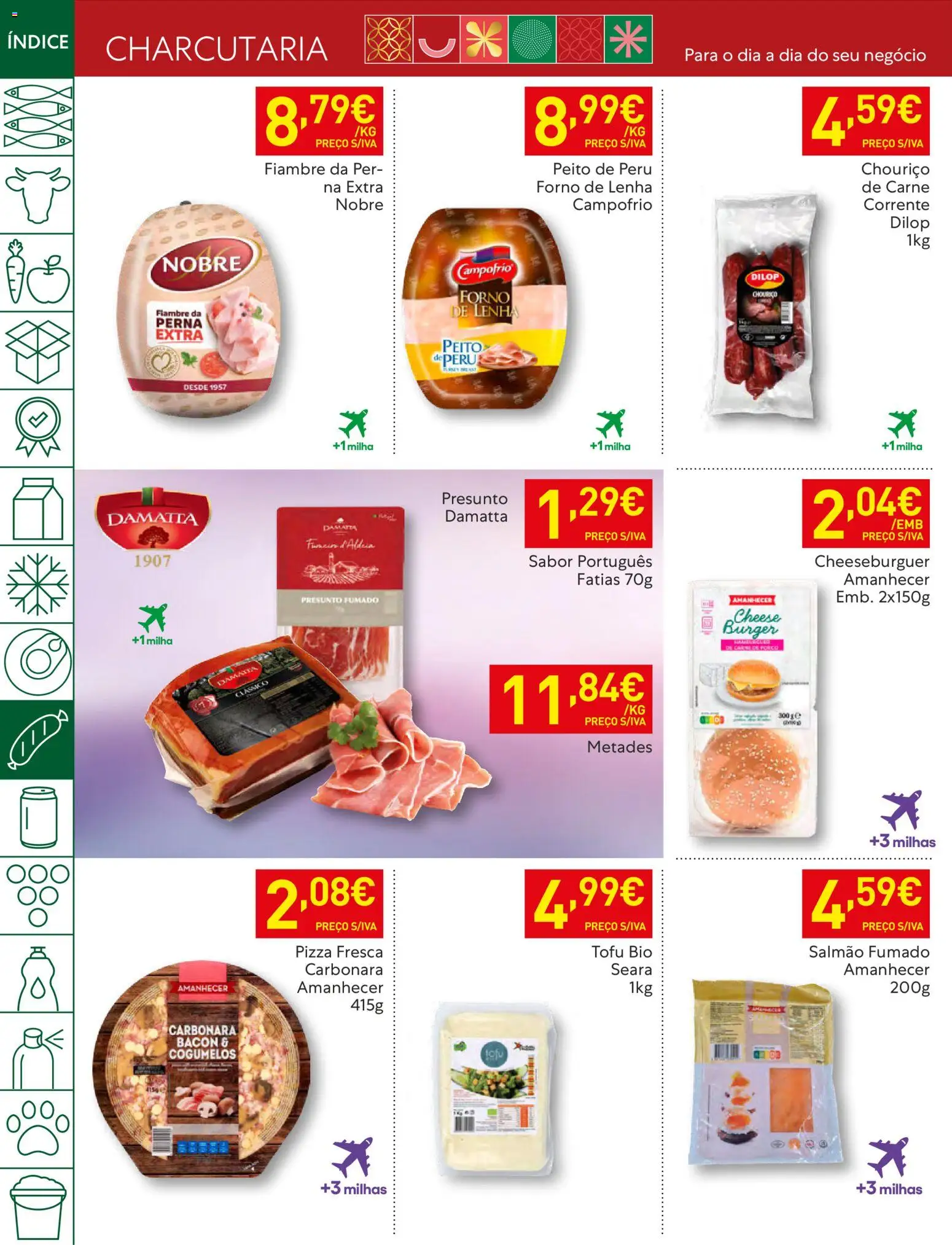 Recheio folheto │ válido de 09.12.2025 | Página: 26 | Produtos: Peito de peru, Presunto, Chouriço, Carne