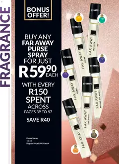 Avon specials catalogue – valid from 01.11.2025 | Page: 38 | Products: Purse, Fragrance, Purse spray