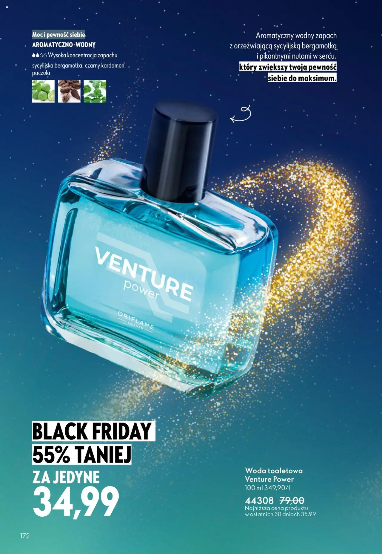 Oriflame Black Friday od 12.11.2025 | Strona: 172 | Produkty: Zapach, Woda toaletowa, Woda