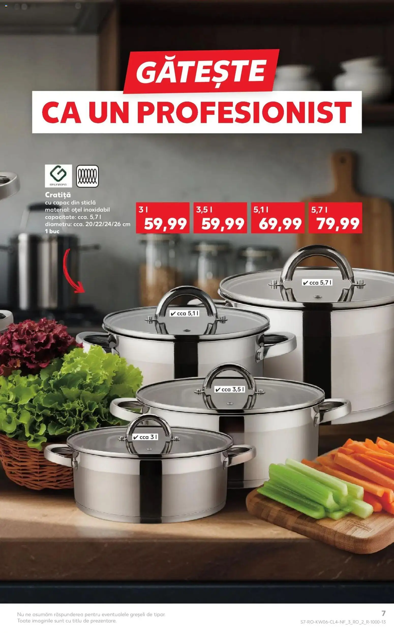 Noul catalog Kaufland – valabil de la 04.02.2026 | Pagină: 7 | Produse: Cratiță