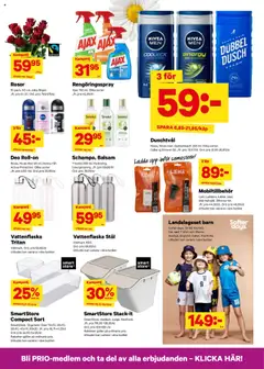 City Gross reklamblad aktuell från 23.06.2025 | Sida: 10 | Produkter: Duschtvål, Vattenflaska, Set, Rengöringsspray