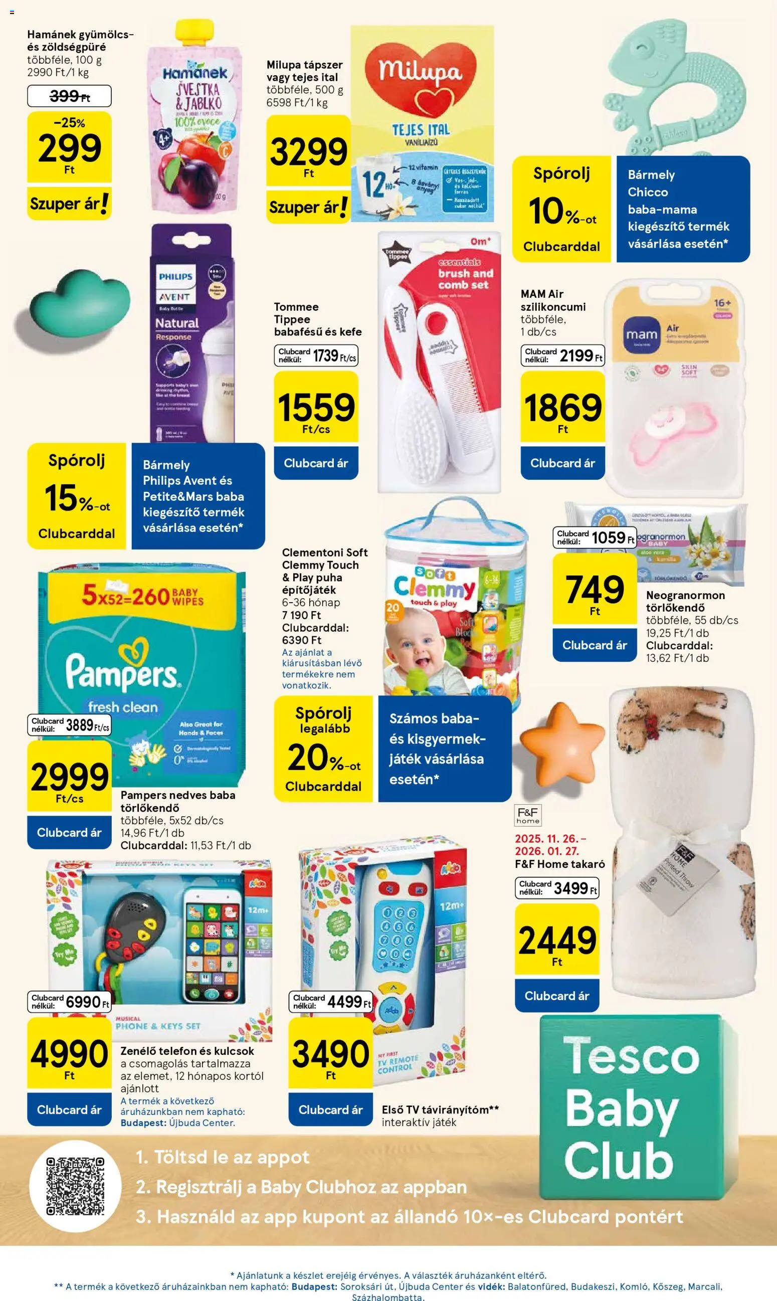 Tesco akciós ujság - amely érvényes a következő dátumtól: 22.01.2026 | Oldal: 9 | Termékek: Telefon, Játék, TV, Takaró