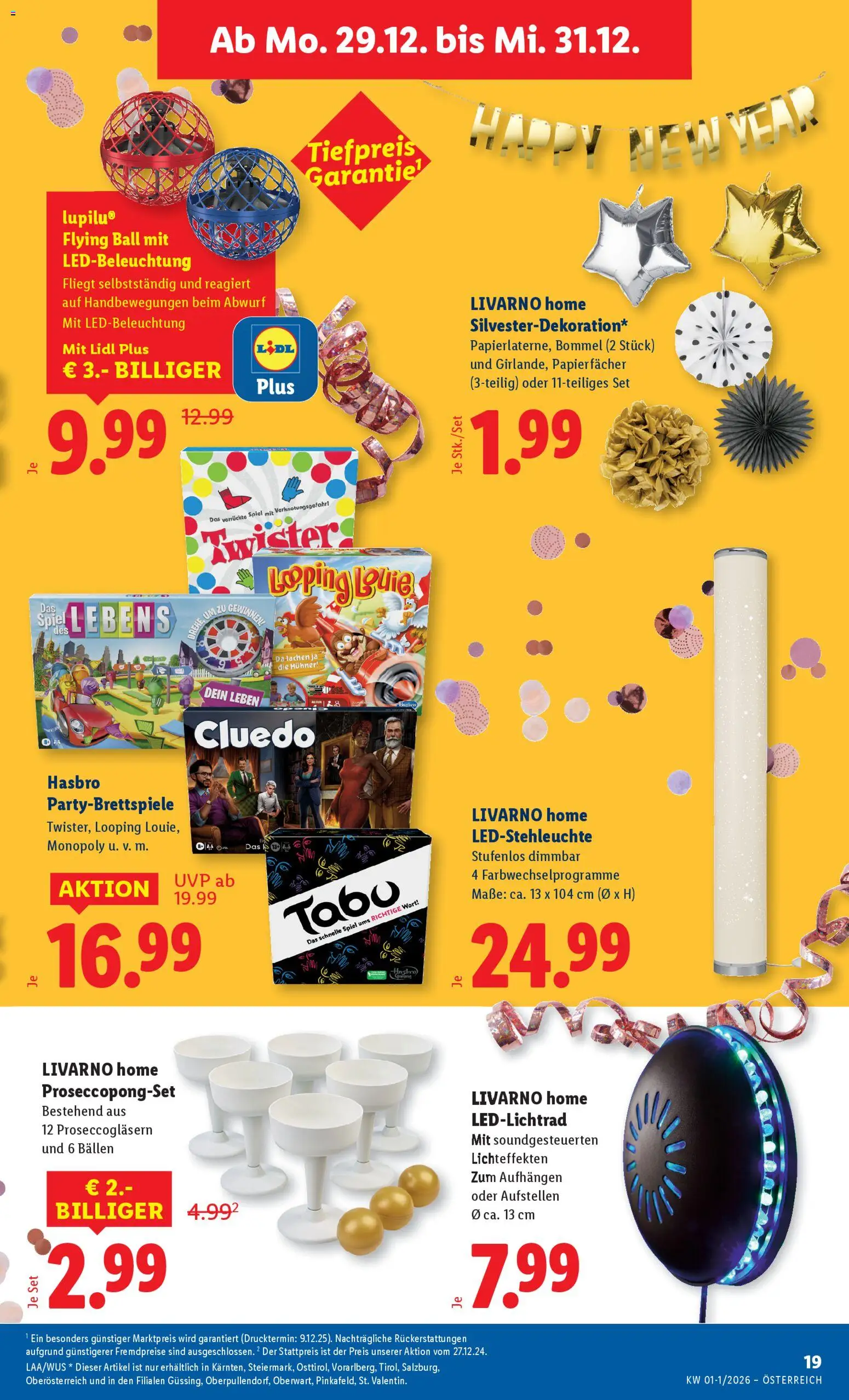Lidl Altenmarkt im Pongau, St. Johann im Pongau, Zell am See gültig ab 27.12.2025 | Seite: 21 | Produkte: Spiel