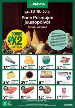 Prisma-mainoslehti voimassa 18.03.2026 alkaen