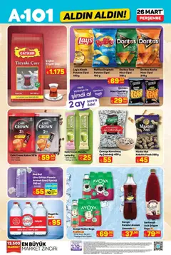 26.03.2026 tarihinden itibaren geçerli olan A101 kataloğu önizlemesi