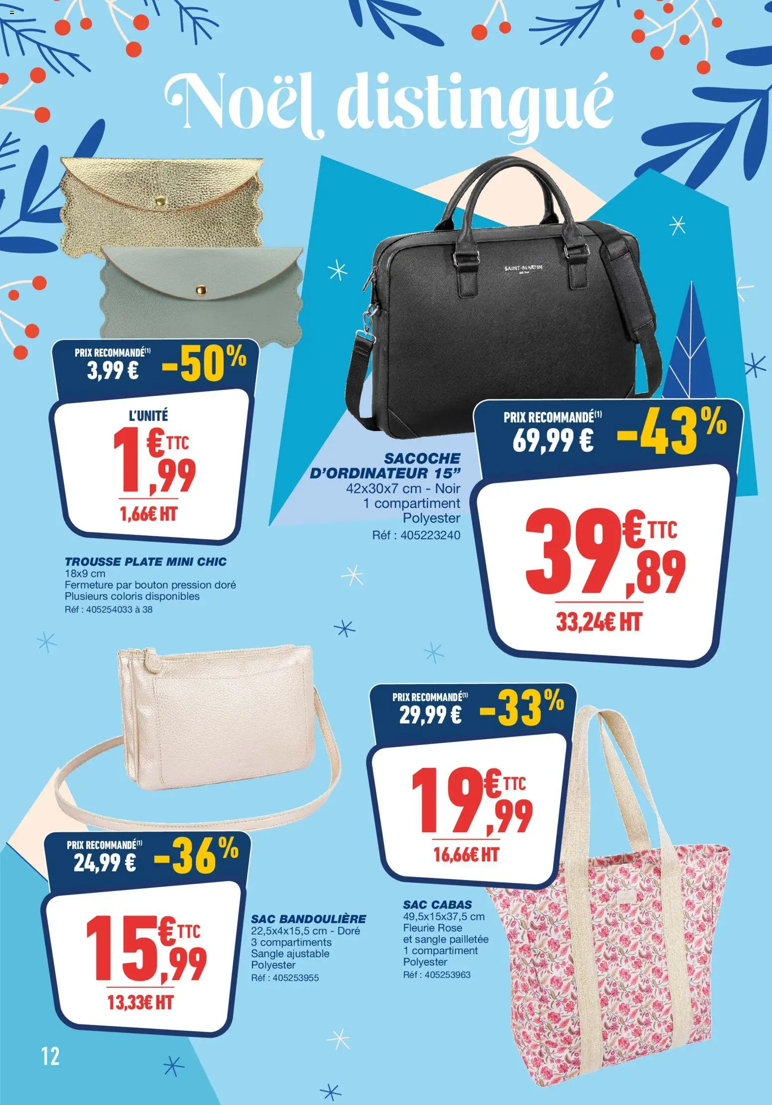 {H1} | Page: 12 | Produits: Sac