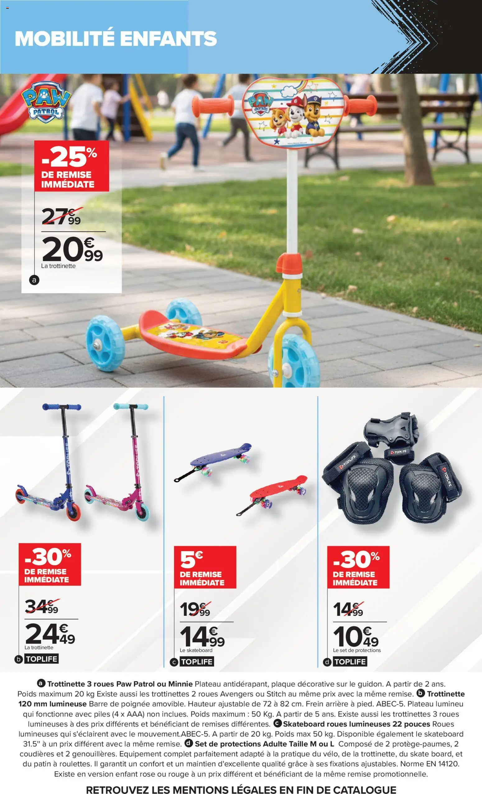 {H1} | Page: 12 | Produits: Skateboard, Skate, Poids, Coudières