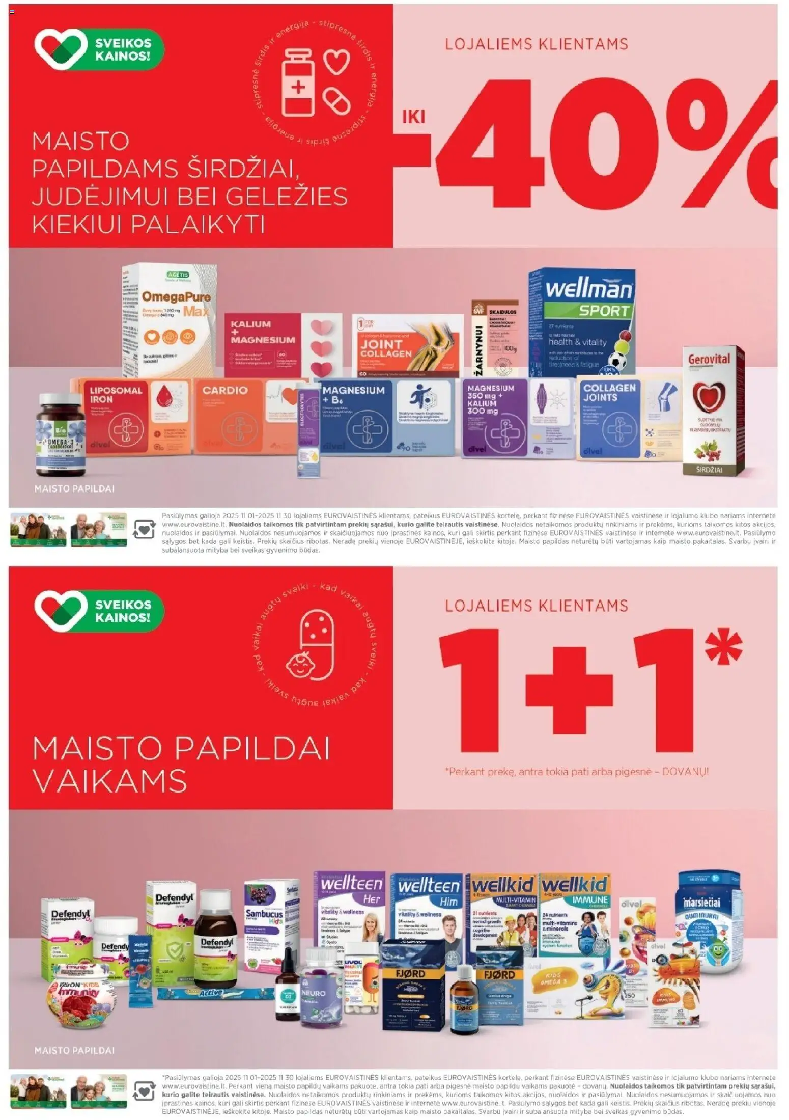 EUROVAISTINĖ akcijos nuo 01.11.2025 | Puslapis: 4 | Prekių: Guminukai