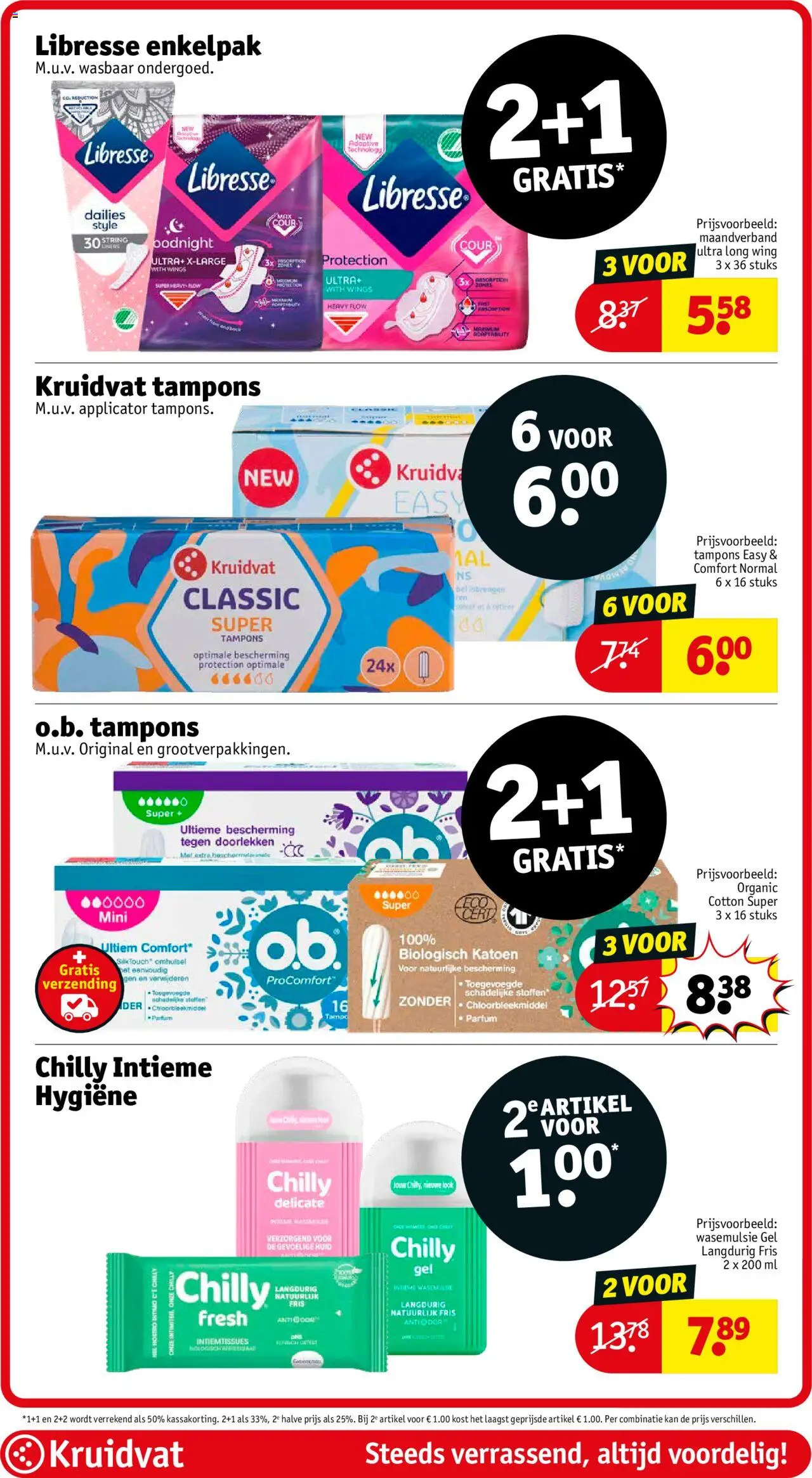 {H1} | Pagina: 41 | Producten: Kan, Tampons, Gel