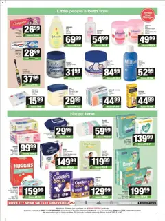Superspar specials catalogue – valid from 09.03.2026 | Page: 9 | Products: Pants, TV, Bath, Cream