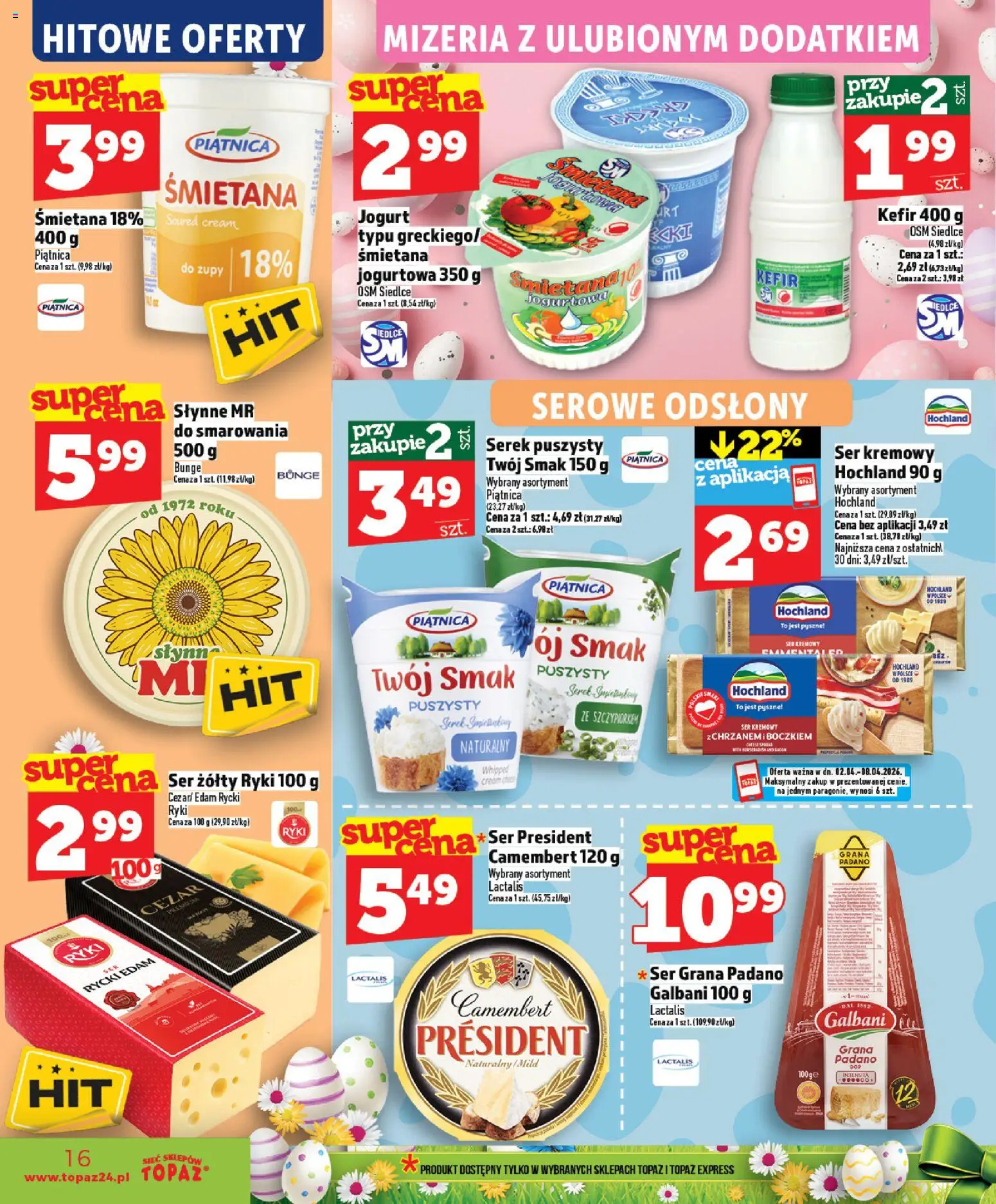 Topaz gazetka - MAZ od 02.04.2026 | Strona: 16