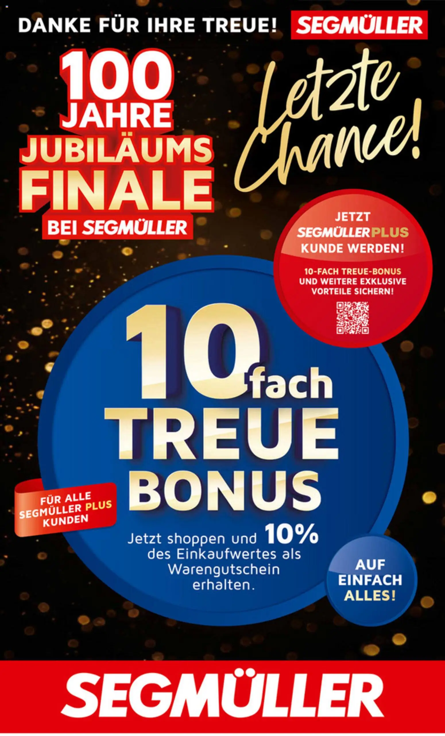 Segmüller Jubiläums Finale - Letzte Chance – gültig ab 24.12.2025 | Seite: 1