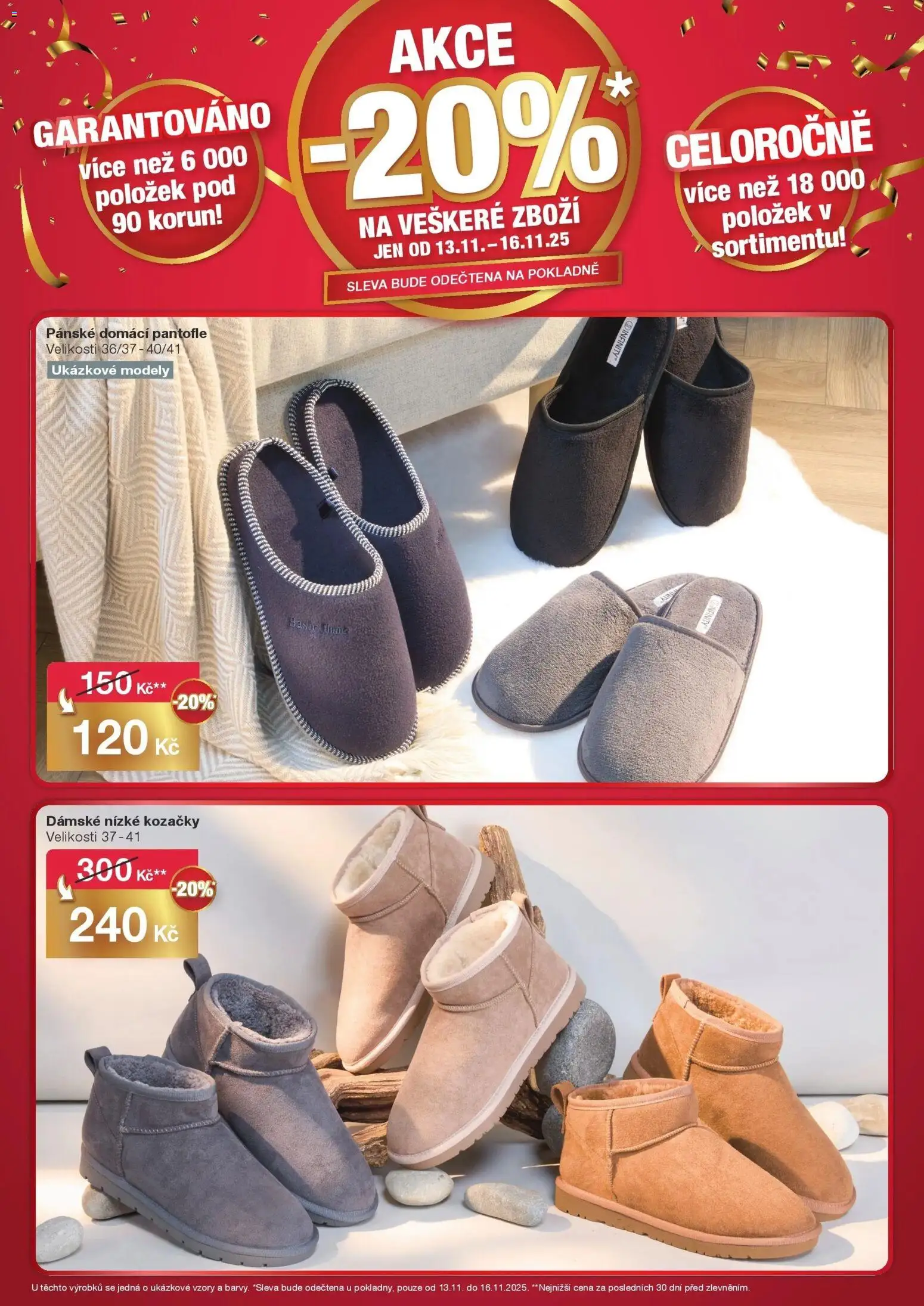 Woolworth leták - Kolín od 13.11.2025 - akční nabídka | Strana: 8 | Produkty: Pantofle, Modely