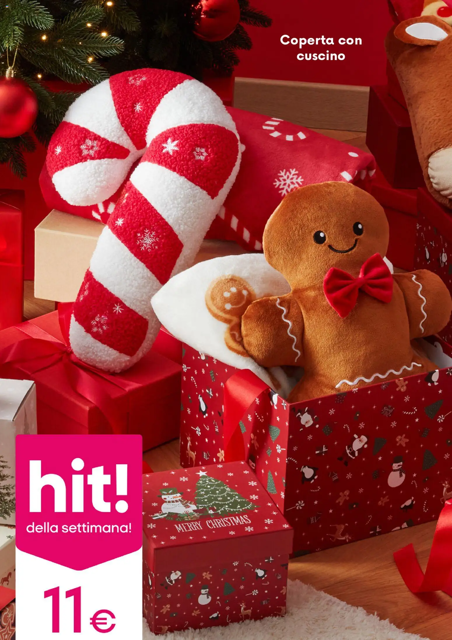 Volantino Pepco del 11.12.2025 | Pagina: 4 | Prodotti: Cuscino, Coperta