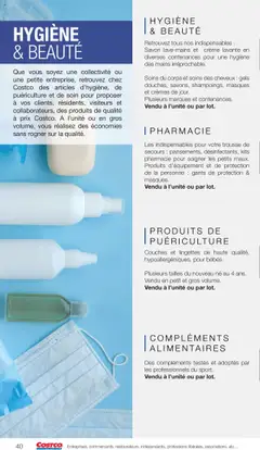  | Page: 40 | Produits: Couches, Savon, Crème, Gants