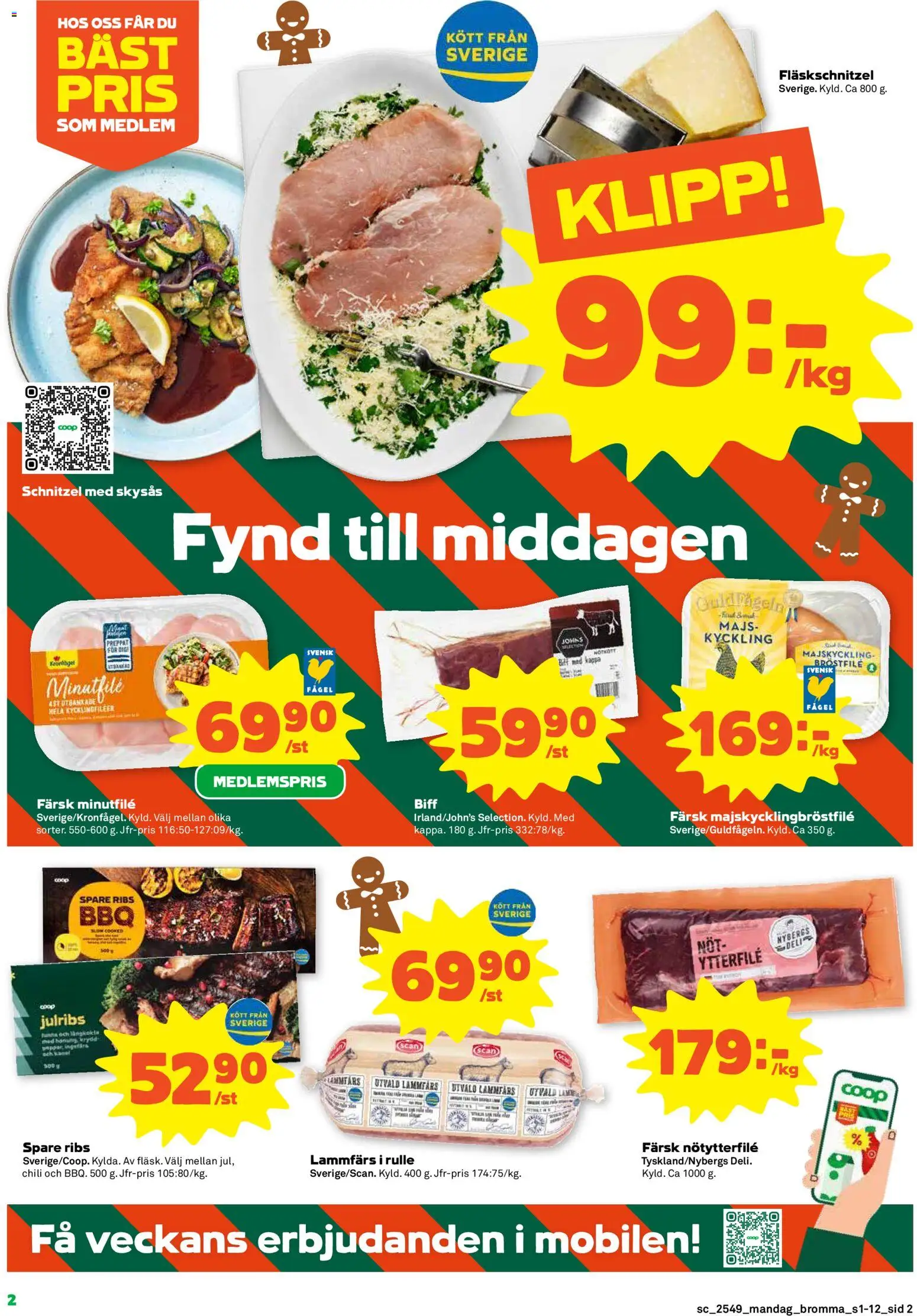 Stora Coop reklamblad aktuell från 01.12.2025 | Sida: 2
