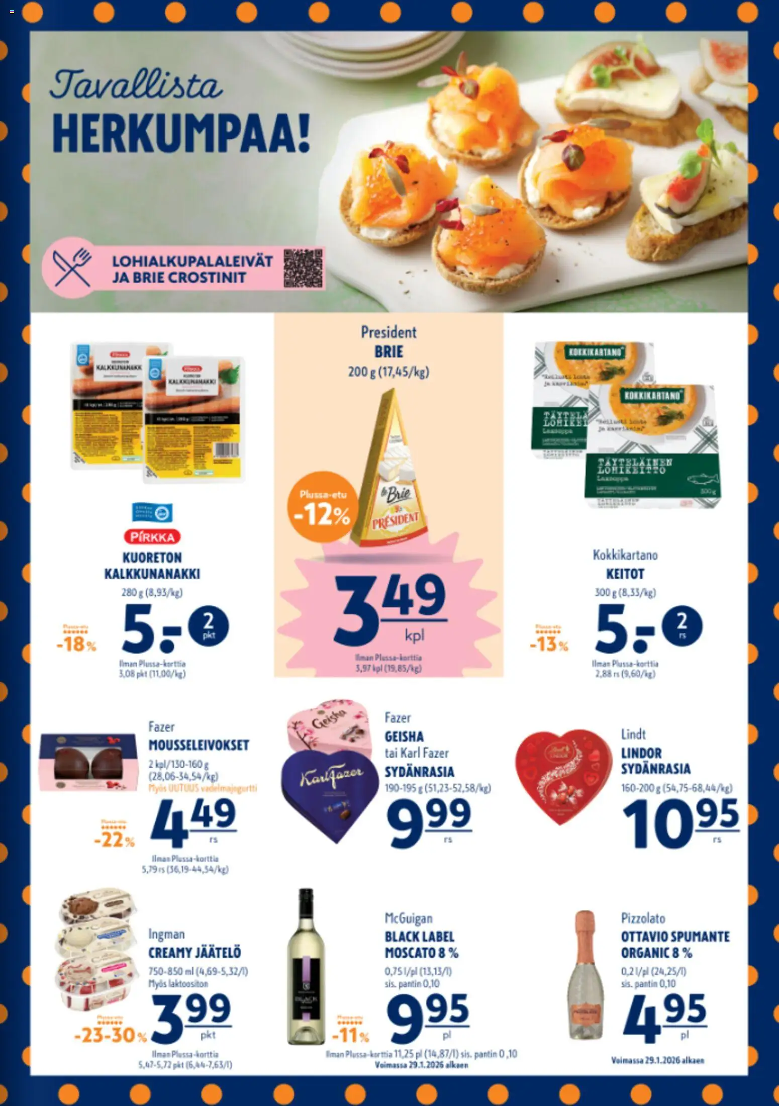 K-Supermarket tarjoukset – voimassa 05.03.2026 alkaen | Sivu: 4 | Tuotteet: Jäätelö