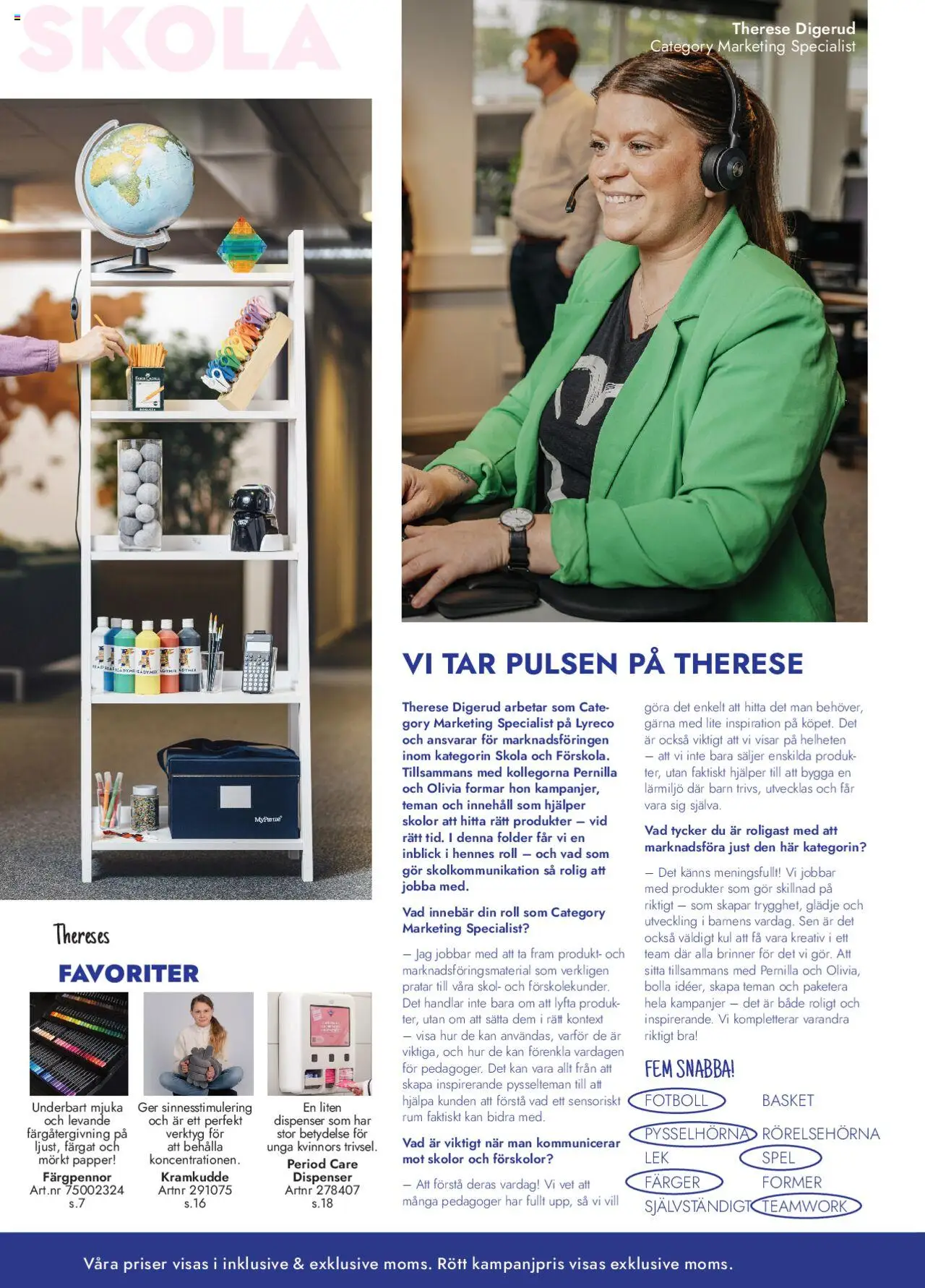 Lyreco reklamblad aktuell från 01.07.2025 | Sida: 2 | Produkter: Fotboll, Papper, Spel