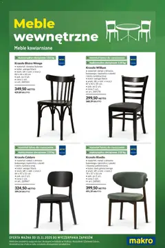 Pogląd oferty "Makro Gazetka - Meble wewnętrzne" - ważna od 15.11.2025 | Strona: 1