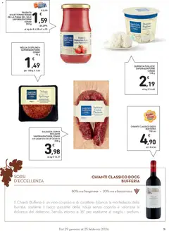 Anteprima del volantino Conad Il Buono del Paese Piemonte catalogo valido a partire dal 29.01.2026 | Pagina: 9 | Prodotti: Vino, Uva, Bilancia, Burrata