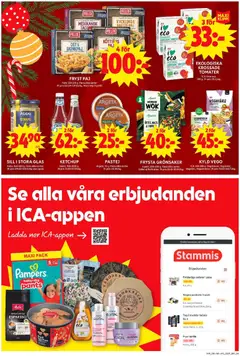 FRYST PAJ, Felix. 210-220 g. Flera olika sorter. Jfr pris 113:64-119:05/kg. Max 1 köp/hushåll. - Förhandsvisning av reklamblad från butik ICA Maxi aktuell från 01.12.2025 | Sida: 4