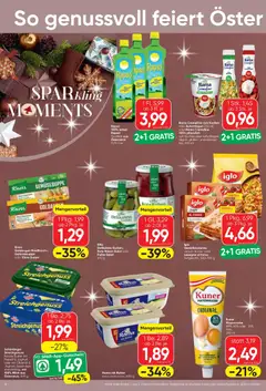 Spar Flugblatt ab 18.12.2025 gültig | Seite: 14 | Produkte: Gurken, Mayonnaise, Butter, Joghurt