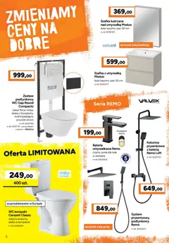 Bricoman Gazetka od 28.07.2025 | Strona: 6 | Produkty: Umywalka, Bateria