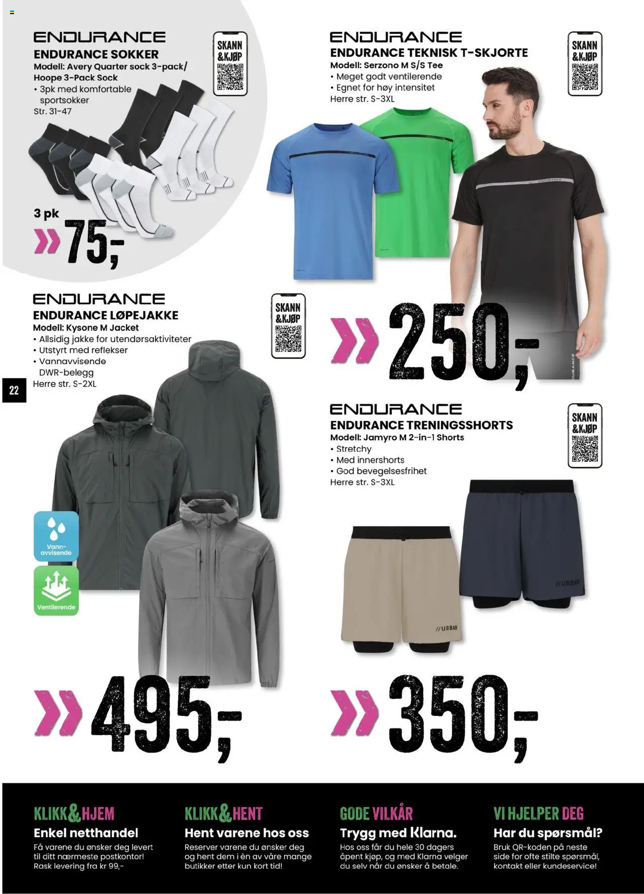 | Side: 22 | Produkter: Jakke, Shorts, Вермішель, Løpejakke