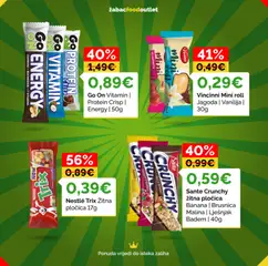 Katalog Žabac - Pregled kataloga iz trgovine Žabac, vrijedi od 09.02.2026 | Stranica: 16 | Proizvodi: Lješnjak, Badem, Brusnica