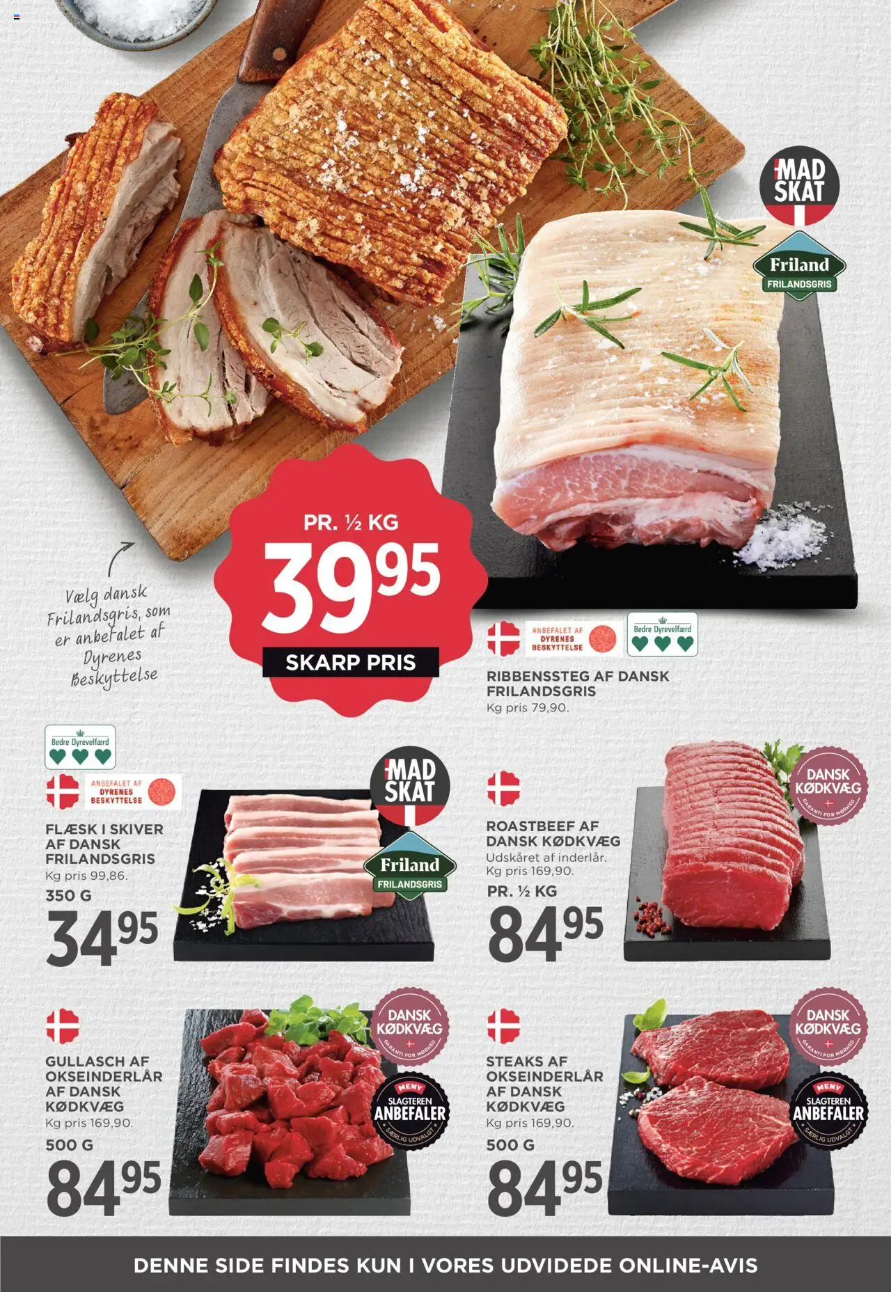 Meny tilbudsavis – gyldig fra 19.09.2025 | Side: 20 | Produkter: Roastbeef, Søm