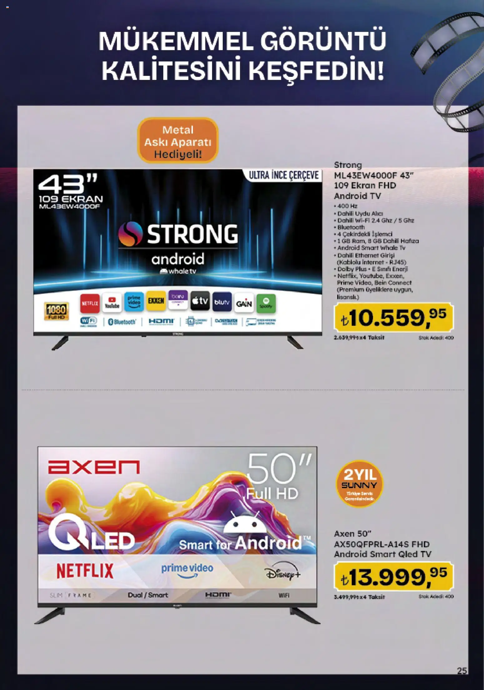 Migros Katalog - 5M Migroskop Dijital - 26.03.2026 tarihinden itibaren geçerlidir | Sayfa: 123 | Ürünler: Askı, TV, Video, Uydu