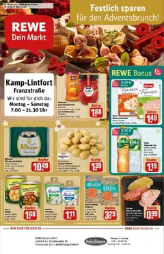 Rewe prospekt Kamp-Lintfort	 ab 23.11.2025 gültig