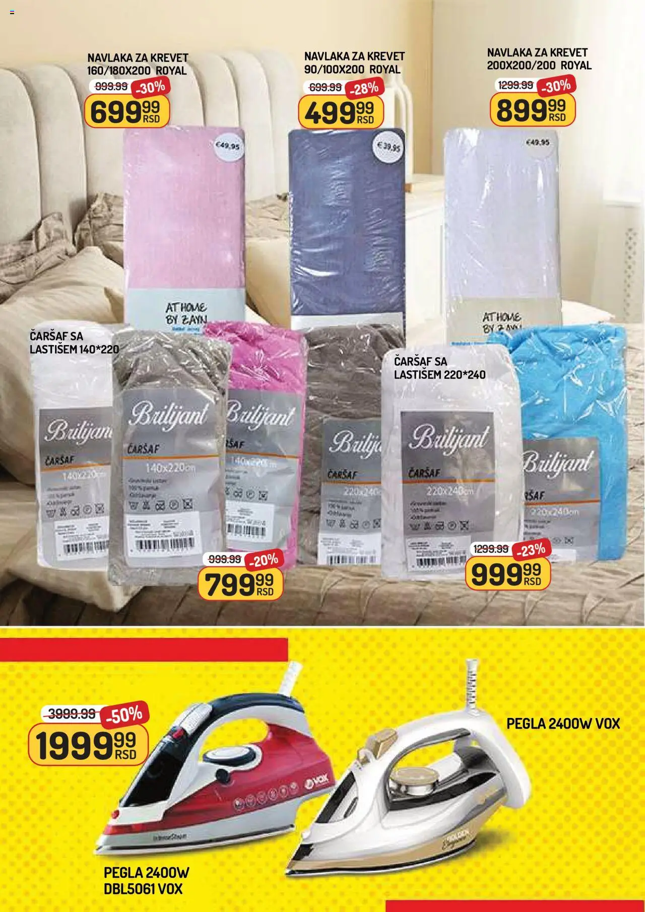 Aman katalog - važi od 15.08.2025 | Strana: 10 | Proizvode: Pegla, Krevet