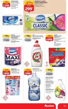 Auchan Akciós újság - amely érvényes a következő dátumtól: 16.10.2025 | Oldal: 35