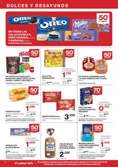 El Corte Inglés ofertas │ válido desde el 17.07.2025 | Página: 16 | Productos: Chocolate, Fresas, Cereales, Magdalenas
