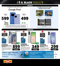 Anteprima del volantino Comet - Black Friday valido a partire dal 13.11.2025 | Pagina: 2 | Prodotti: Tè, Video, Batteria, Samsung