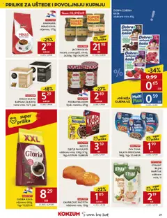 Konzum HR akciós ujság - amely érvényes a következő dátumtól: 30.07.2025 | Oldal: 21