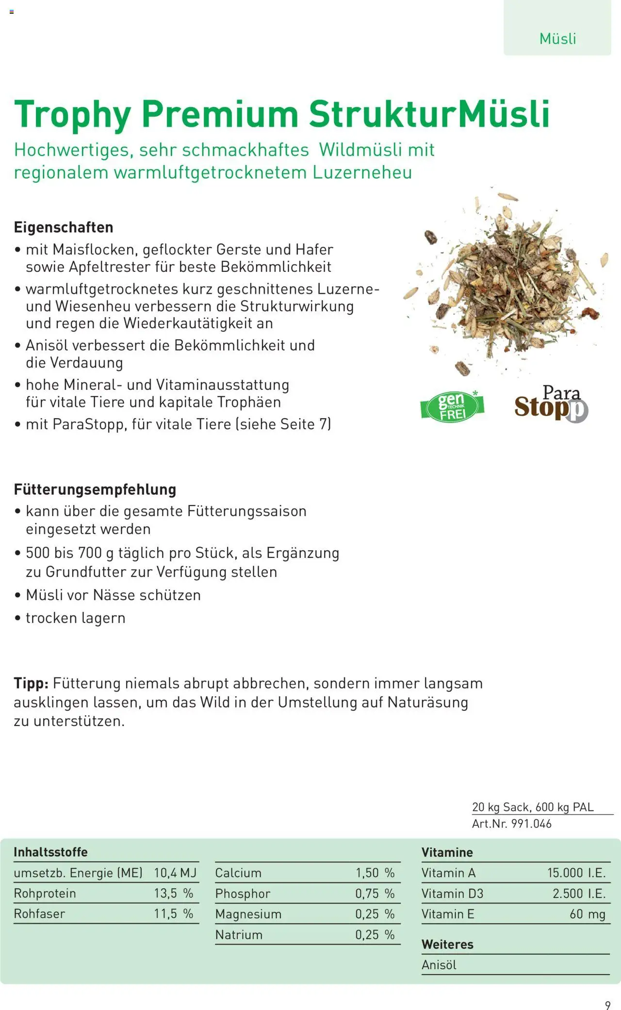 Lagerhaus TROPHY  WILDFUTTER gültig ab 25.07.2025 | Seite: 9