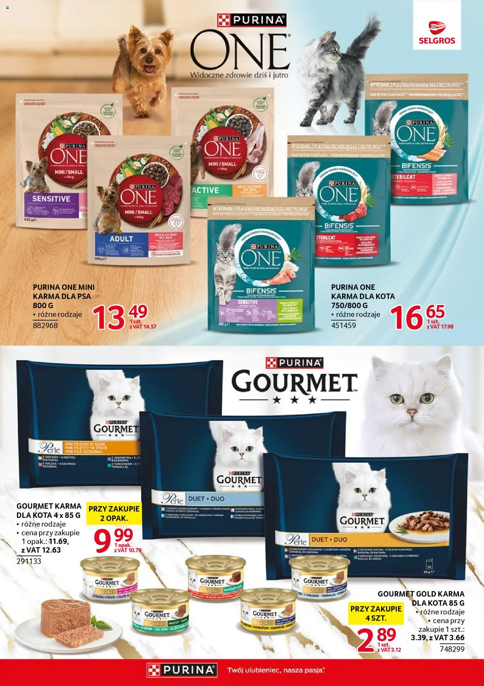 Selgros cash&carry Gazetka - Markowe produkty od 20.11.2025 | Strona: 29 | Produkty: Karma dla kota, Karma dla psa