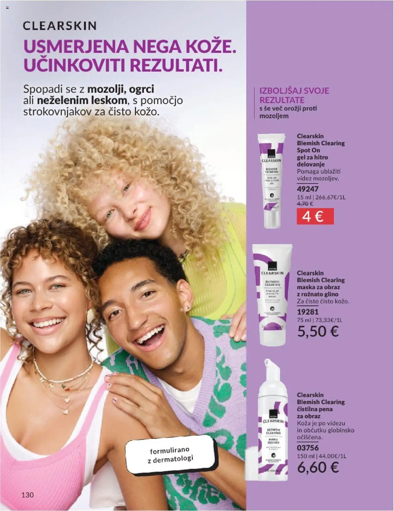 Avon katalog │ velja od 01.07.2025 | Stran: 130 | Izdelki: Maska za obraz, Maska