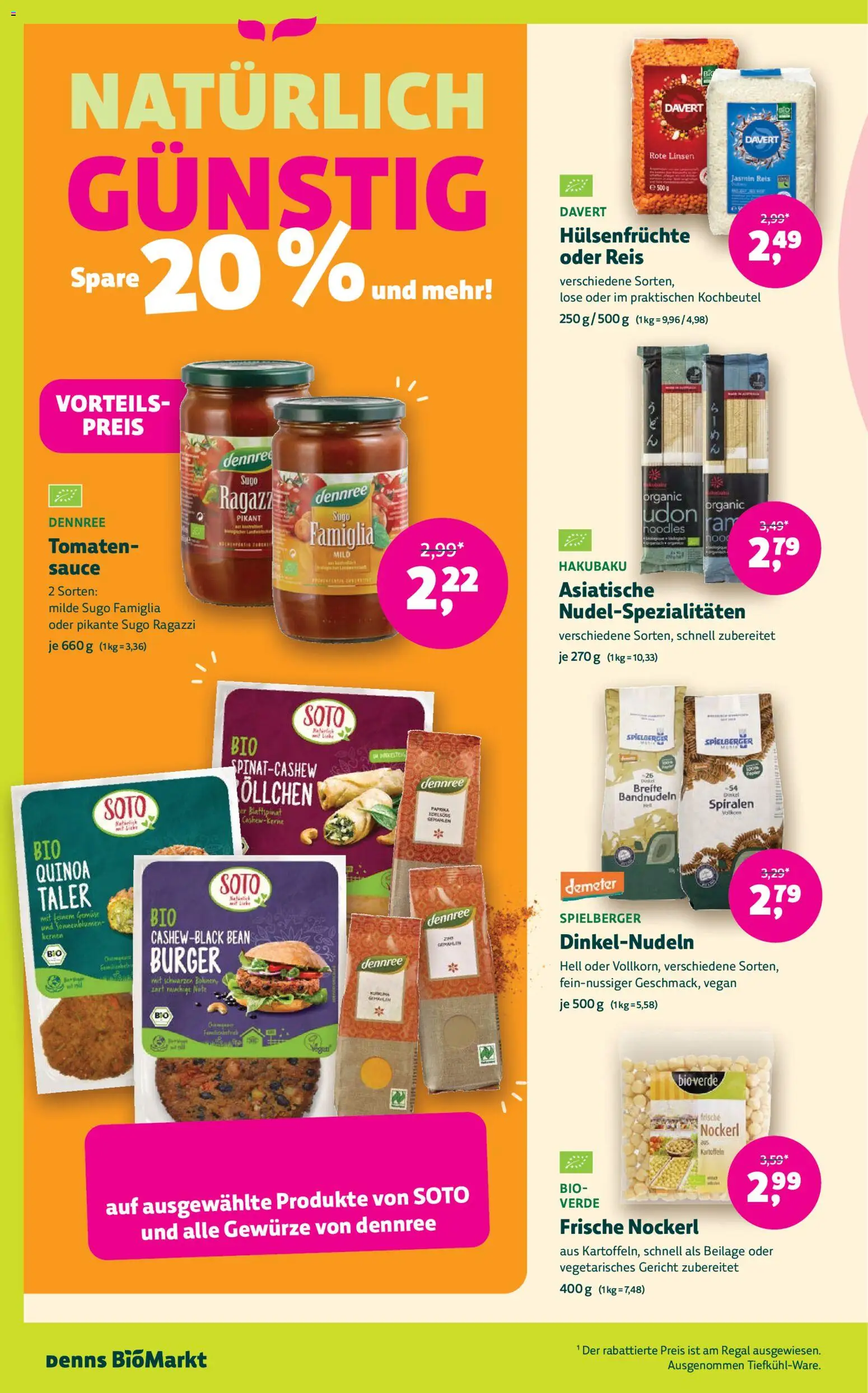 BioMarkt Prospekt – gültig ab 28.01.2026 | Seite: 8 | Produkte: Tomaten, Gewürze, Kartoffeln, Reis