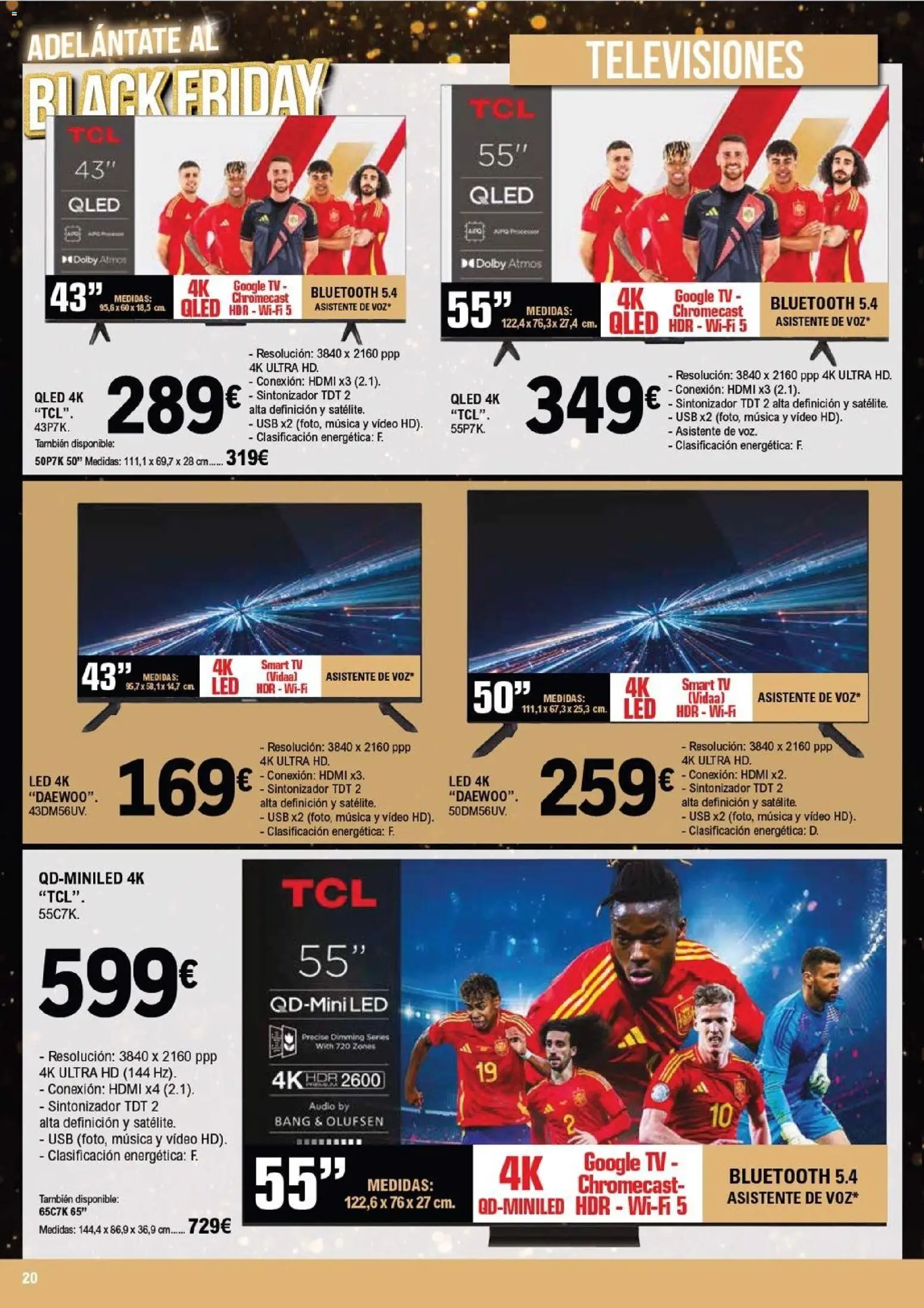 E.Leclerc - Black Friday │ válido desde el 19.11.2025 | Página: 20 | Productos: Video, Audio, USB