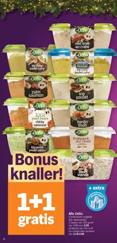 Délio kip curry poulet curry, Chicken curry salad - Voorbeeld van een folder van Albert Heijn, geldig van 20.12.2025 | Pagina: 28