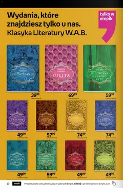 Pogląd oferty "Empik promocje" - ważna od 11.03.2026 | Strona: 10