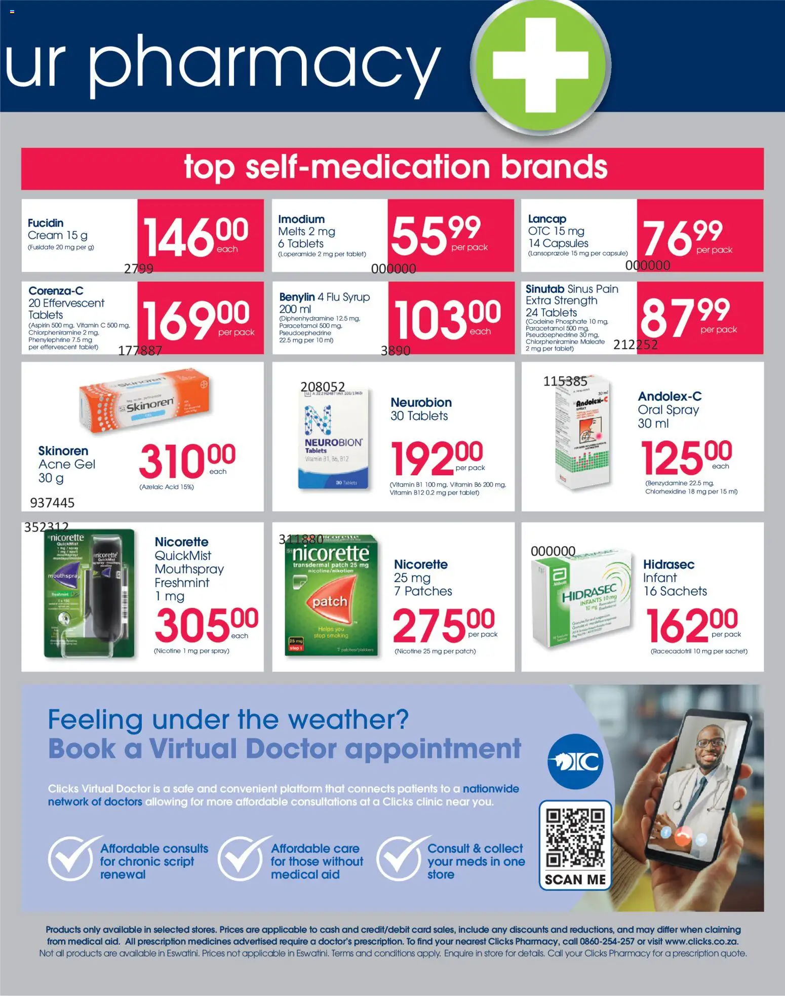 New Clicks catalogue – valid from 30.12.2025 | Page: 31 | Products: Tablet, Cream, Syrup